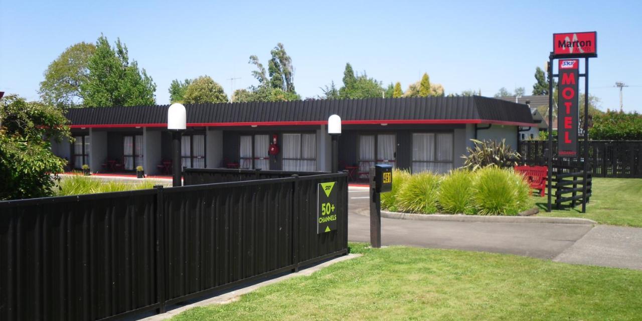 Marton Motel Nz Palmerston North Eksteriør billede